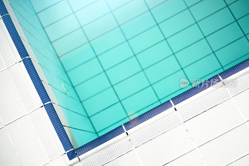 Corner of a swimming pool